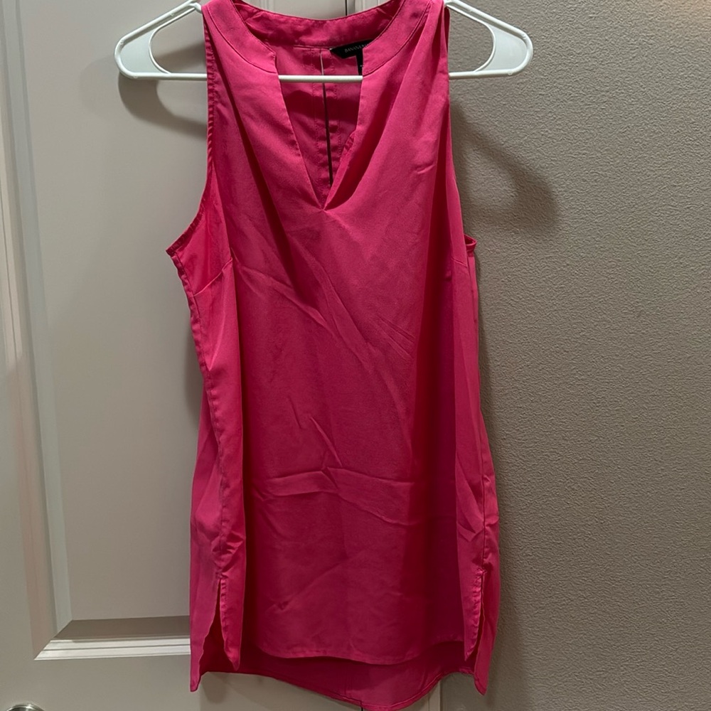 Pink sleeveless top, banana republic size 8